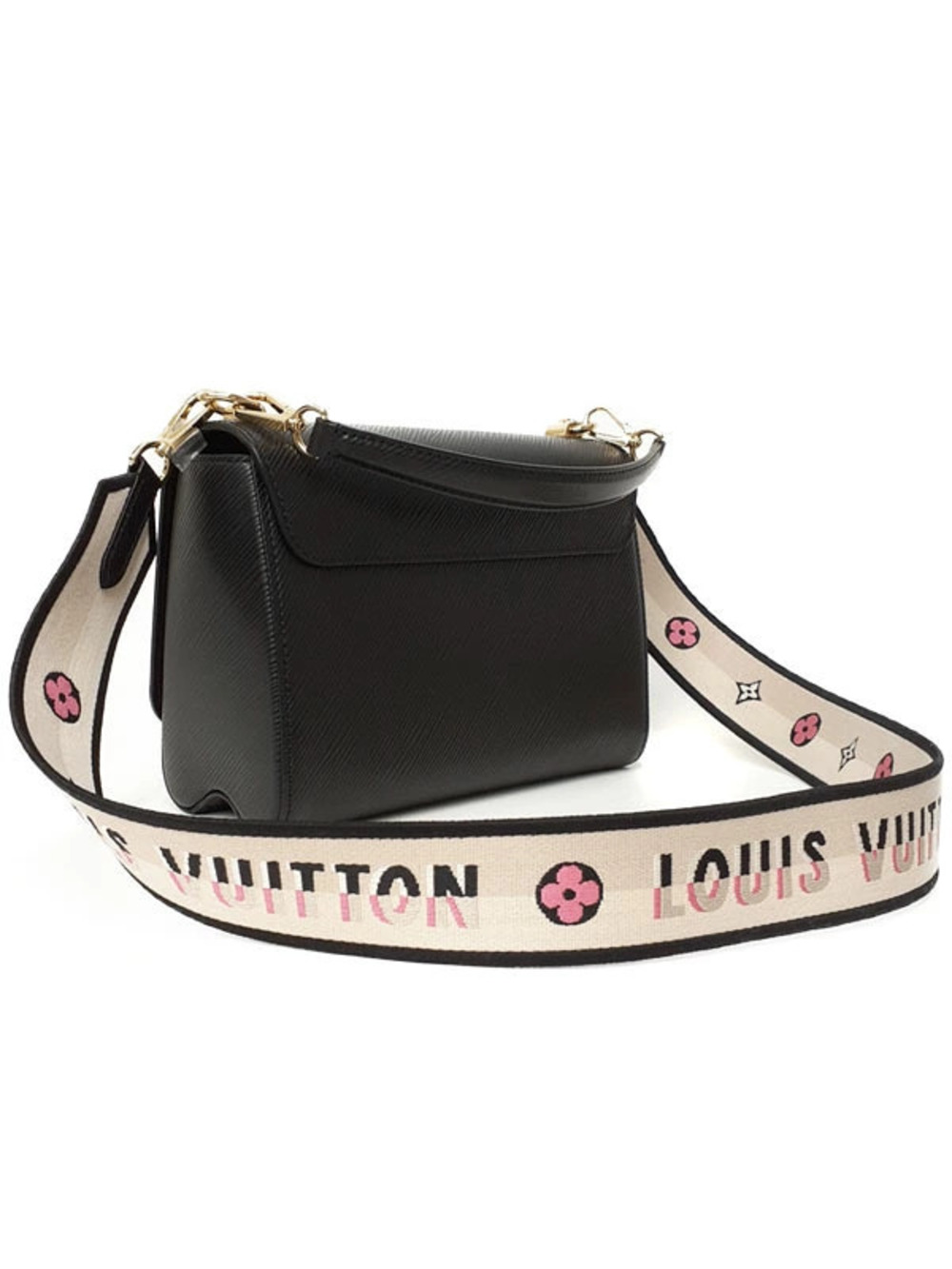 Louis Vuitton Epi Twist Shoulder Bag Black